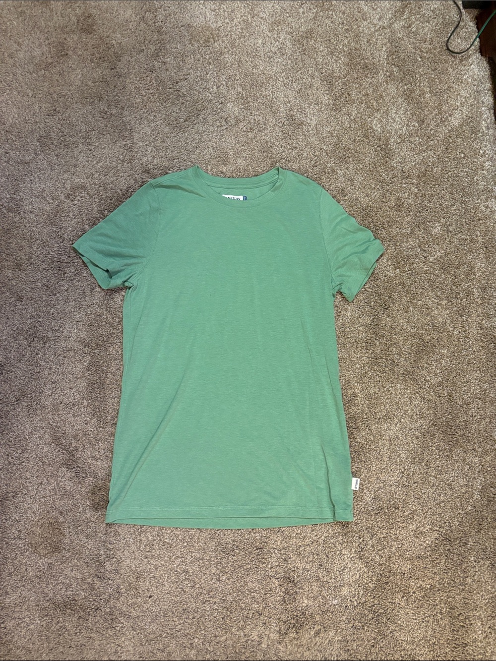 Magellan Outdoors Kids Short Sleeve Tee Green Solid